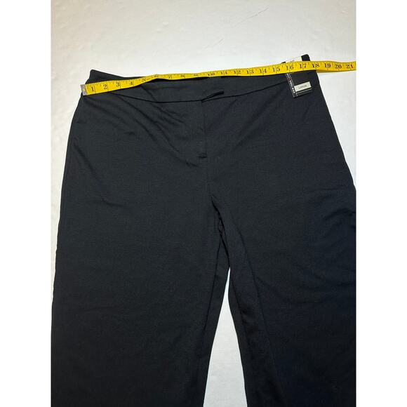 New York & Company Women’s Size Large Black Oliver Street Crop Pants Stretch - Picture 4 of 7